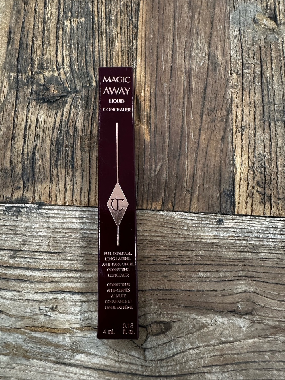 Charlotte Tilbury Magic Away Liquid Concealer - Deep Brown Packaging